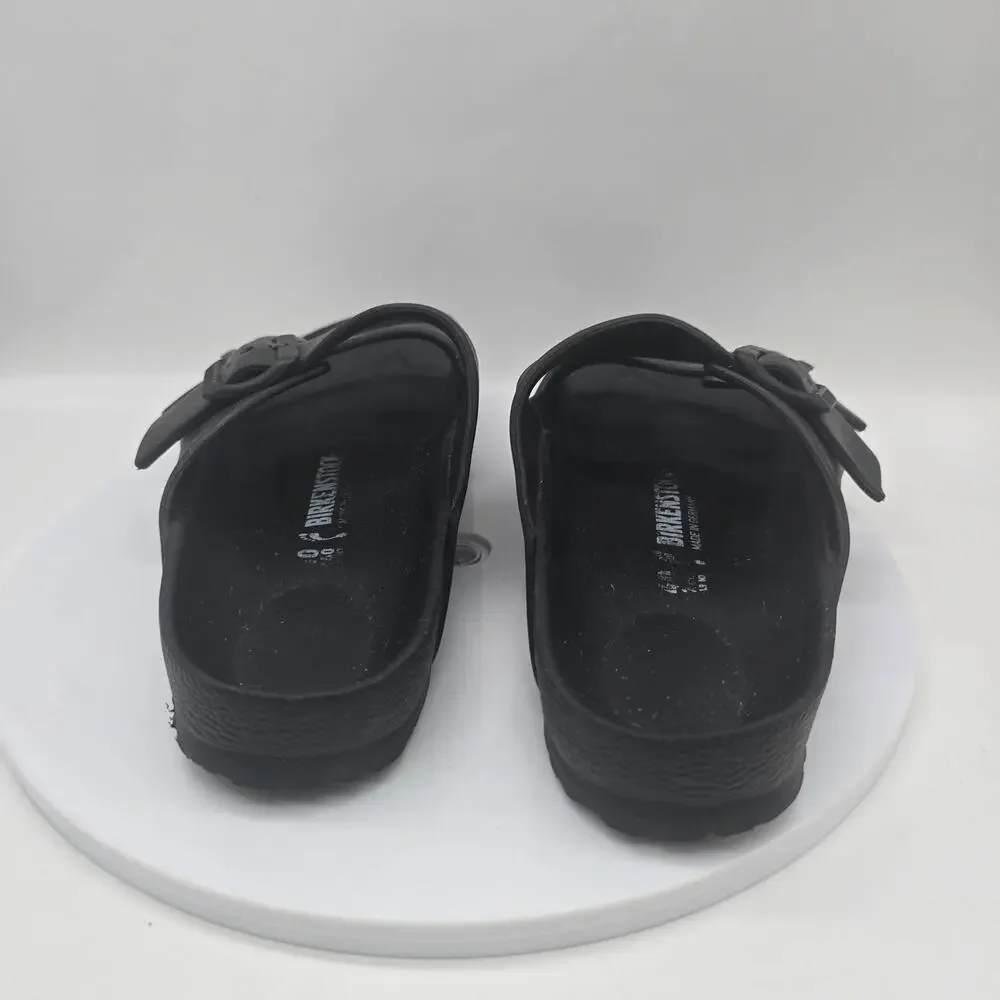 Birkenstock Unisex Arizona Eva Sandals Water-Friendly Size W9 M7 Black Comfort